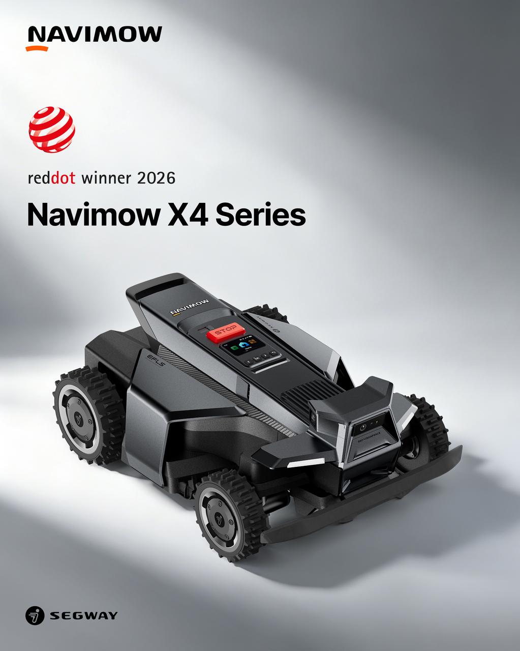Segway Navimow tilldelas två Red Dot Design Awards