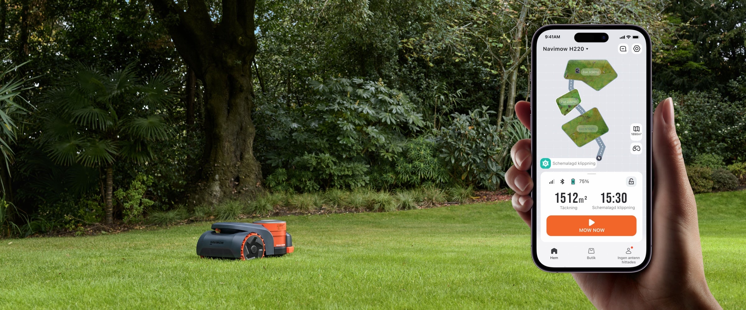 <p>Hantera scheman, zoner och höjdinställningar när som helst, var som helst.</p>