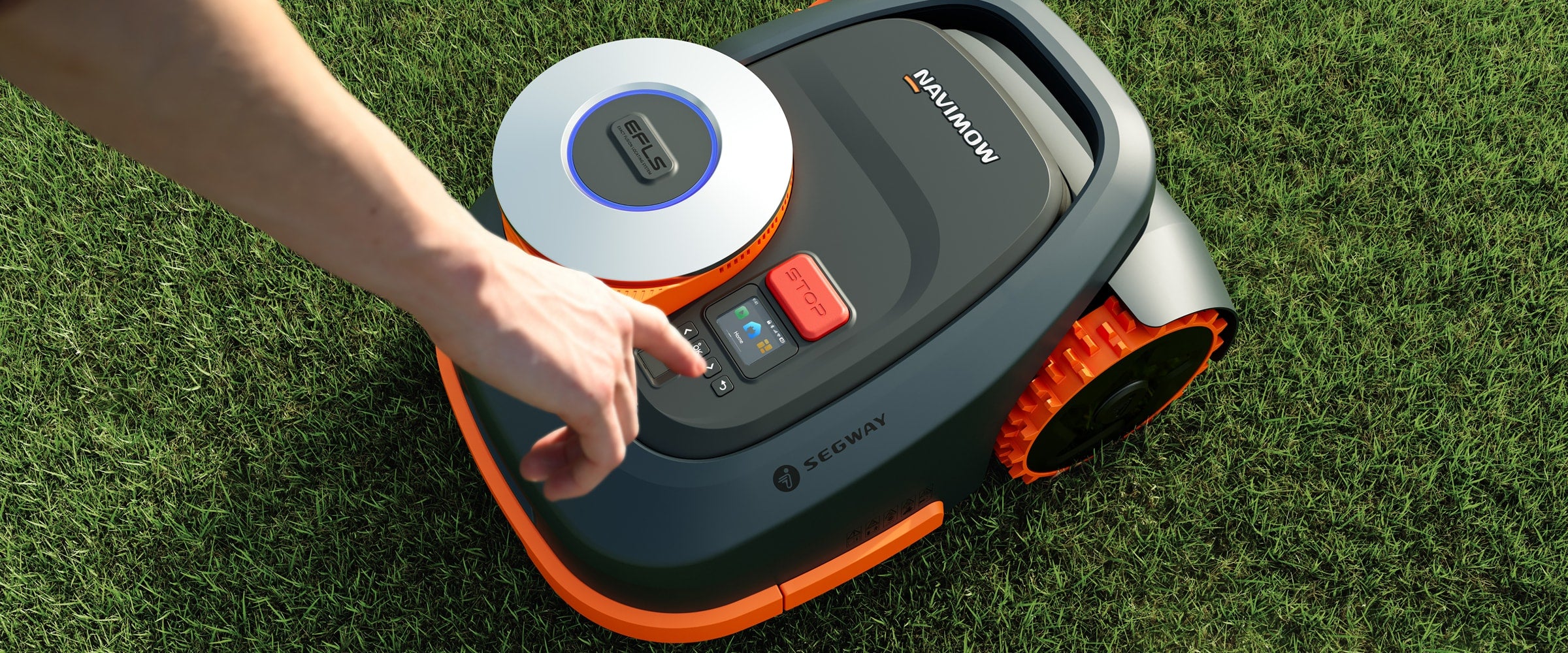 <p>Fysiska knappar med en ljus färgskärm ger omedelbar och intuitiv styrning.</p>