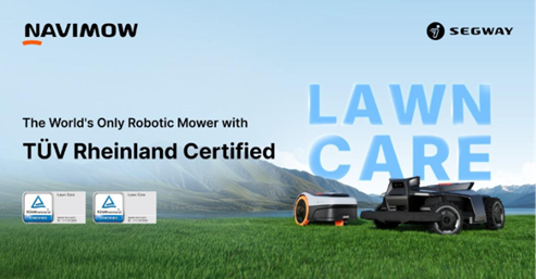 Segway Navimow får TÜV-certifiering